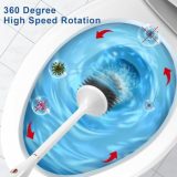 Electric Toilet Brush,Silicone Toilet Brush