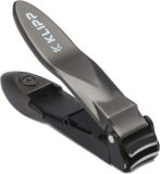 Nail Clippers for Men with Catcher - KLIPP Razor-Sharp Heavy Duty Self-Collecting Nail